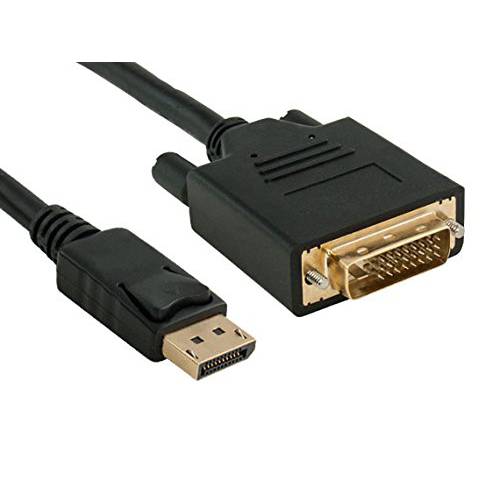 케이블 Leader 금도금 고급 DisplayPort,DP to DVI 케이블 28AWG (3 Feet)