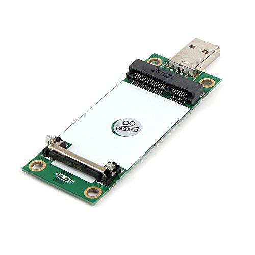 미니 PCIe WWAN 카드 to USB 어댑터 with SIM Slot, 미니 PCI Express WWAN/ LTE/ 4G 모듈 테스터,tester 컨버터, 지원 30mm 50mm 무선 Wide Area 네트워크 카드