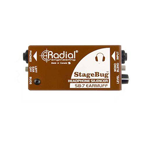 Radial Stagebug SB-7 귀마개,헤드폰 헤드폰 Silencer