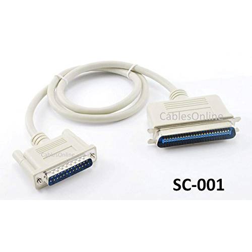 3ft Db25 Male to Cn50 Male Scsi 25-Conductors 케이블
