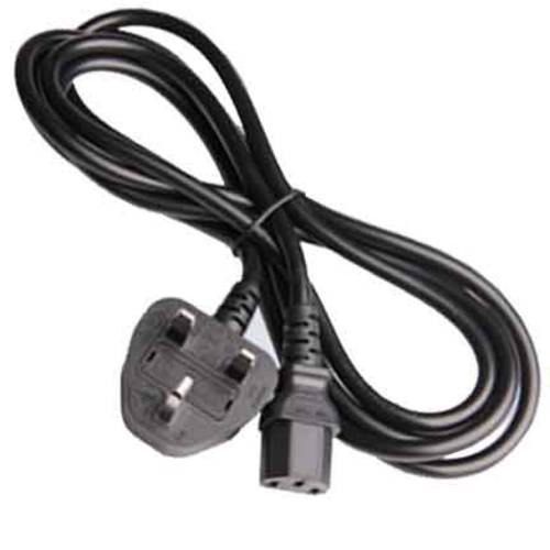 SF 케이블 10 feet UK BS1363 3-pin Plug to IEC C13 파워 케이블 (Thicker Wire)