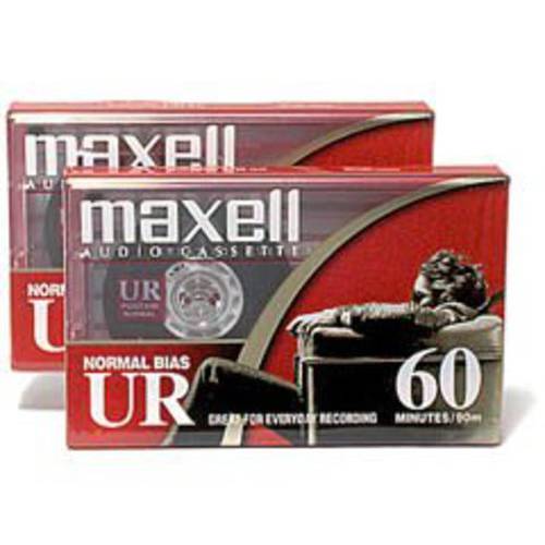 Maxell 109024 60 Minute 스토리지 용량 노멀 Bias Type Flat Packs 2 Pack 카세트
