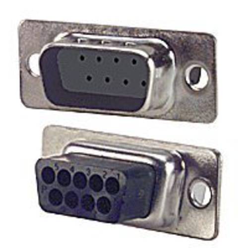 PC Accessories - 커넥터 프로 50-PK DB9 Male D-Sub Crimp Type Connector, 50-Pack (No Pins)