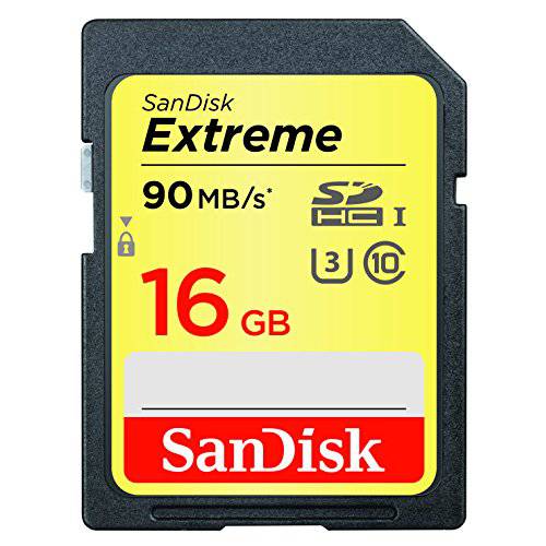 Sandisk Extreme SDHC 16GB 90MB/ S C10 Flash 메모리 카드 (SDSDXNE-016G-ANCIN)