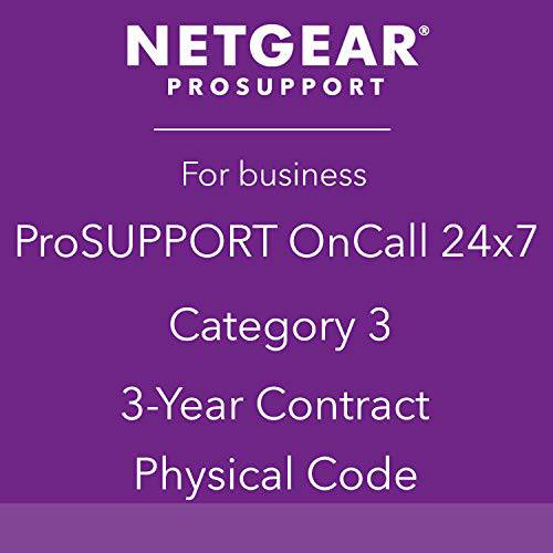 NETGEAR ProSUPPORT, 3-Year 24x7 On 통화 Support, Category 3 (PMB0333P)