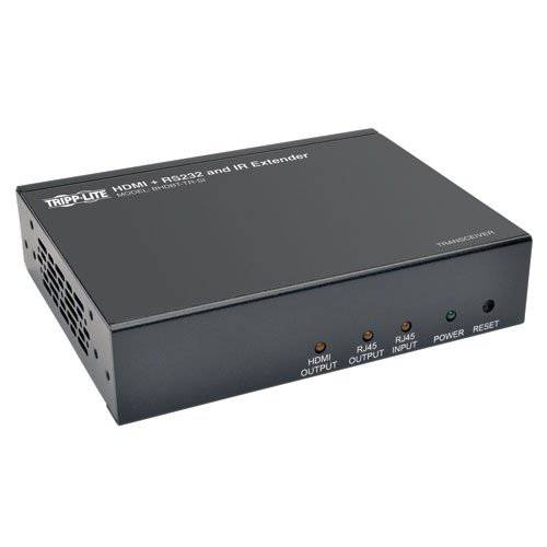 Tripp Lite HDBaseT HDMI Over Cat5e/ 6/ 6a 연장 Transceiver, Serial and IR, 4Kx2K UHD, Up to 230 ft. (70 m) (BHDBT-TR-SI)