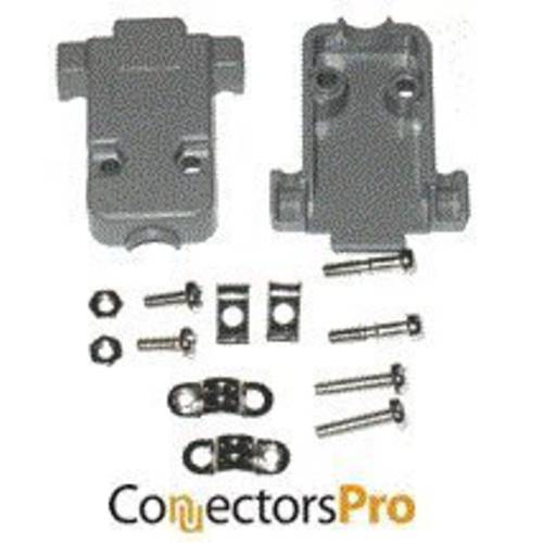 Pc 부속품 - 커넥터 프로 그레이 Plastic 후드 for DB9/ HD15 커넥터 숏 Screws, 50 Pack