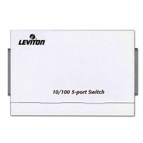 Leviton 47611-5PT 10/ 100MBPS 5-Port 랜포트 Switch