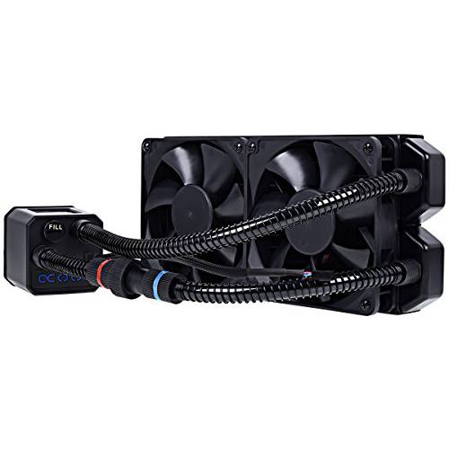 Alphacool 11285 Eisbaer 240 CPU - 블랙 워터 쿨링 키트, Systems and AIOs
