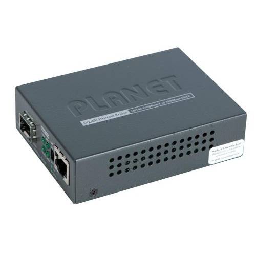 PLANET 기가비트 랜포트 Media Converter, 랜포트 다리 | 10/ 100/ 1000Base-T to 1000FX ( SFP) | 긴 Distance 전송 | 고효율 퍼포먼스 LC 섬유 | 쉬운 Installation (GT-805A)