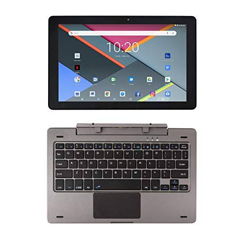 Astro Tab G10 10 Inch Quad Core 안드로이드 8.1 태블릿,태블릿PC PC with 탈착식 Keyboard, HD IPS 디스플레이 1280 x 800, 1GB RAM, 16GB Storage, 블루투스 4.0, 10 inch Screen, 구글 Play (GMS&  FCC Certified)