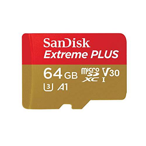 SANDISK EXTREME 플러스 미니 SDXC UHS-I 64GB 100MB/ s 메모리 카드 어댑터포함
