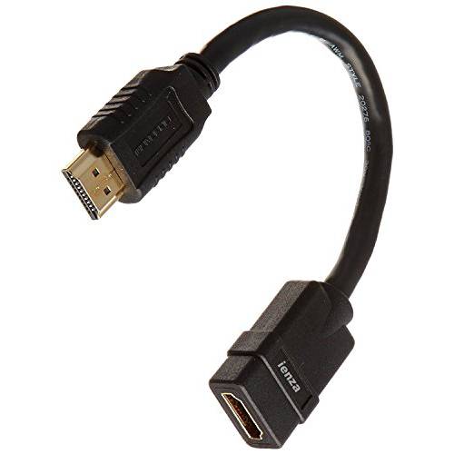 숏 (8-inch) 28AWG 고속 Male to Female HDMI Port-Extender/ Port-Saver by ienza