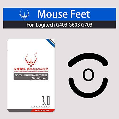 HUYUN New 마우스 Skatez&  마우스 피트&  마우스 피트& mouseskates& for 로지텍 G403 G603 G703 ( 포함하다 2 Sets)