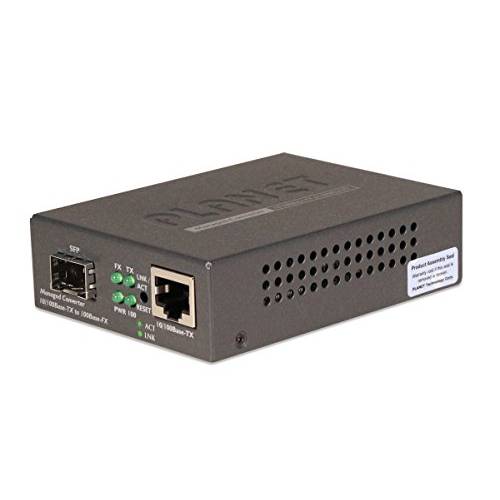 PLANET TECHNOLOGY FT-905A 10/ 100Base-TX to 100Base-FX 웹 스마트 Media 컨버터 (SFP)