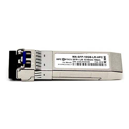 Meraki 호환가능한 MA-SFP-10GB-LR 10GBASE-LR SFP+  트랜시버 | 10G-LR SMF 1310nm MA-SFP-10GB-LR-HPC