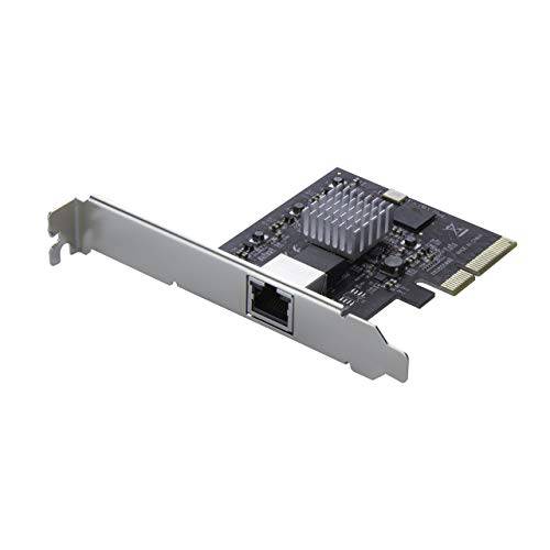 brandnameeng.com 5G PCIe 네트워크 어댑터 카드 - NBASE-T& 5GBASE-T 2.5BASE-T PCI Express 네트워크 인터페이스 어댑터 - 5GbE/ 2.5GbE/ 1GbE 멀티 기가비트 랜포트 Workstation NIC - 4 스피드 랜 카드 (ST5GPEXNB)