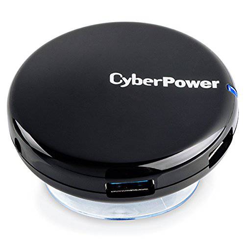 CyberPower CPH430PB 4 Port USB 3.0 초고속 허브 - 블랙