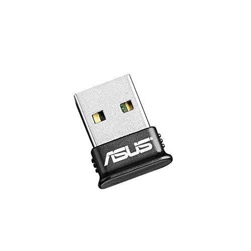 ASUS USB-BT400 USB 어댑터 w 블루투스 동글 블루투스리시버 노트북 & PC 지원 윈도우 10 플러그 and Play /8/7/XP 프린터 전화 헤드셋 스피커 키보드 컨트롤러 블랙