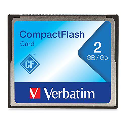 Verbatim 2GB CompactFlash 메모리 Card, Black, 모델 Number: 47012
