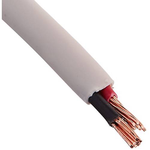 C2G/ Cables to 고 40534 Bulk 18 AWG 스피커 유선 - Plenum CMP-Rated (25 Feet, Natural)