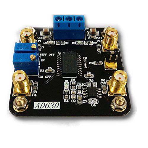 Taidacent 밸런스 Modulator/ Demodulator AD630 Chip Lock-in 앰프 모듈 for 약한 Signal 감지 Modulation 감지