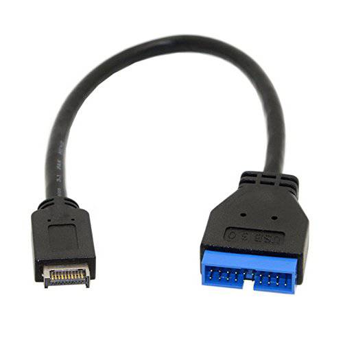 Goliton USB 3.1 전면 Panel Header to USB 3.0 20Pin Header 연장 케이블 20cm for ASUS 메인보드