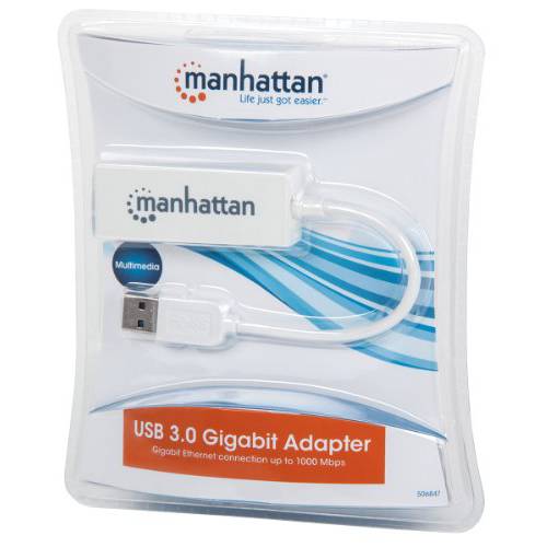 Manhattan USB 3.0 기가비트 랜포트 (506847)