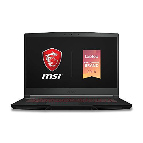 MSI GF63 Thin 9SC-068 15.6 게이밍 Laptop, Thin Bezel, Intel Core i5-9300H, NVIDIA GeForce GTX1650, 8GB, 256GB NVMe NVMe SSD