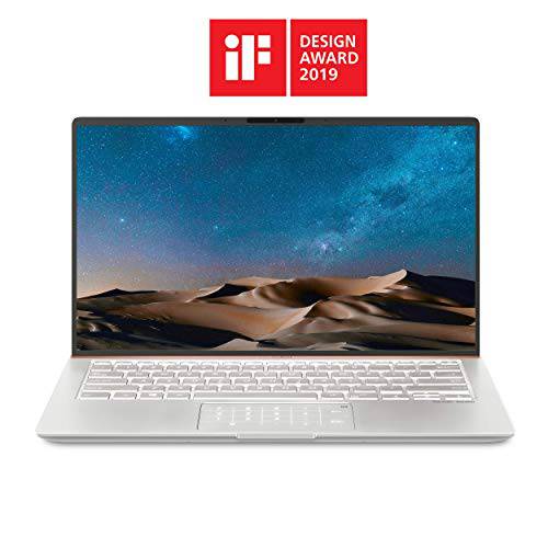ASUS ZenBook 14 Ultra-Slim 노트북 14” 풀 HD NanoEdge 베젤, Intel 코어 I5-8265U, 8GB 램, 256GB PCIe SSD, 백라이트 KB, Numberpad, 윈도우 10 프로 - UX433FA-XH54, Icicle 실버