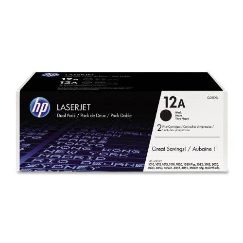 HP 12A | Q2612D | 2 토너,잉크토너,프린트잉크,잉크 카트리지 | 블랙