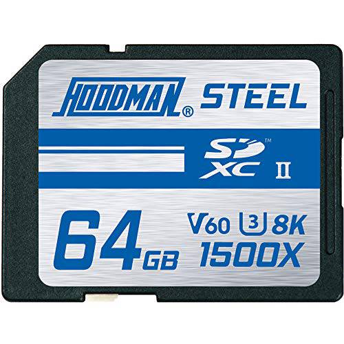 Hoodman 64GB 스틸 UHS-II SDXC 메모리 카드