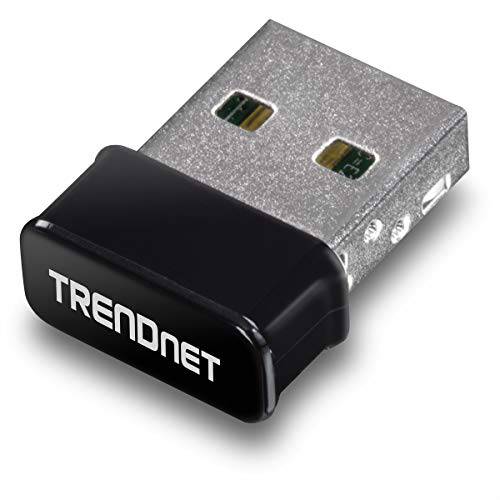 TRENDnet 미니 AC1200 무선 USB Adapter, MU-MIMO,  듀얼밴드 지원 2.4GHz/ 5GHz, support Windows/ Mac, TEW-808UBM