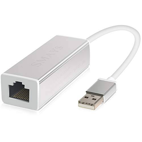랜포트 어댑터 for 닌텐도스위치 Wii U 인터넷 연결 and Mac 윈도우 노트북 USB 랜 어댑터 for