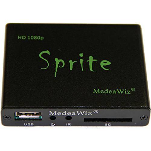 MedeaWiz DV-S1 Sprite Looping HD Media 플레이어  Seamless 오디오비디오, AV 오토 리피터 1080p 60Hz HDMI, NTSC, PAL Output 트리거 and Serial 조절