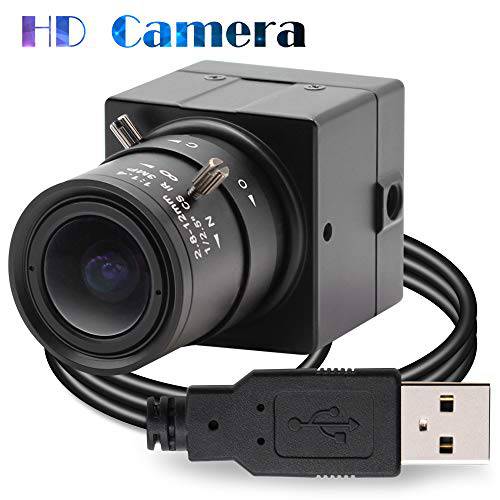 캠 USB 1080P USB 웹camera, 2MP HD 웹 캠 작은 Illumination 0.01Lux 캠 USB2.0 케이블, H.264 고 해상도 IMX322 웹캠 With 2.8-12mm Varifocal 렌즈 웹 캠