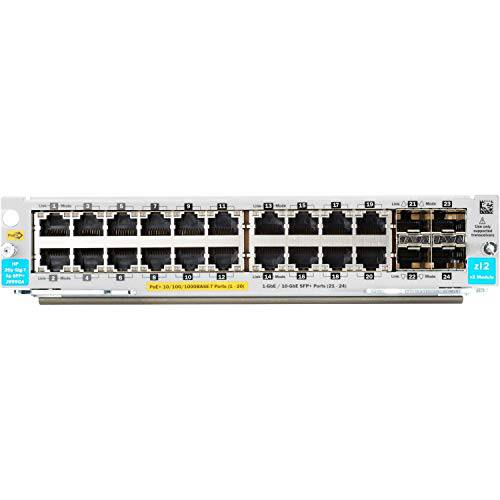 HP J9990A 20P PoE+ 4P SFP+ V3 ZL2 모듈 - J9990-61001