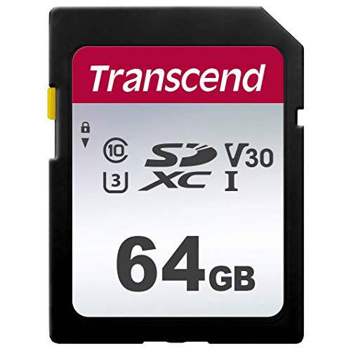 Transcend 64GB SDXC SDHC 300S 메모리 카드 TS64GSDC300S-E