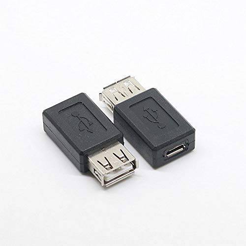 10 Pack USB 2.0 A Female to USB 미니 Female 변환기 컨버터 USB Female to 미니 USB Female 어댑터 Couplers 커넥터