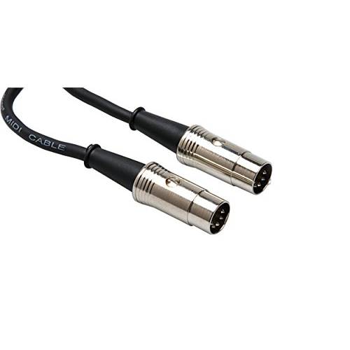 Hosa MID-503 Serviceable 5-Pin DIN to Serviceable 5-Pin DIN 프로 MIDI 케이블, 3 Feet