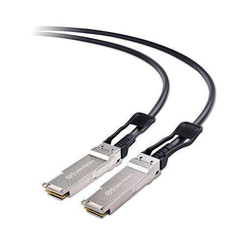 Cable Matters 40GBASE-CR4 패시브 다이렉트 붙이다 구리 Twinax QSFP 케이블 (QSFP+  케이블) - 1m, 3.3ft