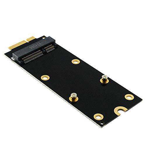 GODSHARK mSATA to A1398 A1425 (2012&  이른 2013) 변환기 for 맥북 프로 레티나 SSD Replacement, 미니 PCIe SATA SSD 컨버터 카드