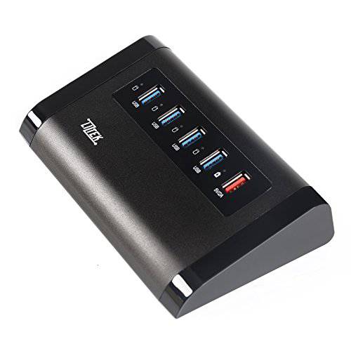 Liztek USB 3.0 4-Port 허브 up to 5Gbps 전송 Rates