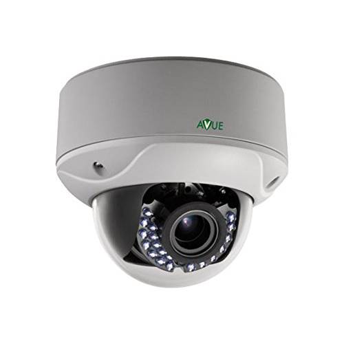 AVUE HD-TVI 2.8-12mm Verifocal 1080P Full HD Surveillance 돔 Camera, Black/ White 이중 전압,볼트 DC12V/ AC24V
