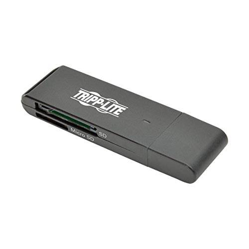 Tripp Lite USB 3.0 초고속 SD/ 미니 SD Adapter, 메모리 카드 Media 리더,리더기 5 Gbps (U352-000-SD)