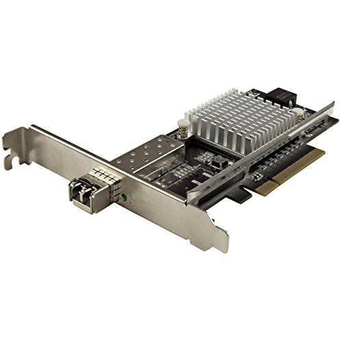 brandnameeng.com 10G 네트워크 카드 - 1x 10G Open SFP+ Multimode LC Fiber 커넥터 - Intel 82599 칩 - 기가비트 랜포트 카드 (PEX10000SRI)