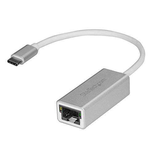 StarTech.com USB-C to 기가비트 랜포트 - 알류미늄 - 벼락 3 Port 호환 - USB Type C 네트워크 어댑터 (US1GC30A)