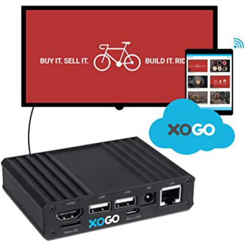 XOGO 미니 | 디지털 Signage Media 플레이어 | with Free 클라우드 추출 CMS Software