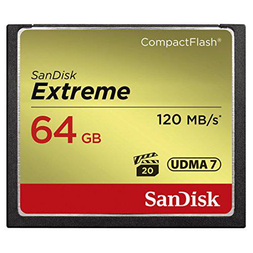 SanDisk Extreme 64GB 컴팩트플래시 메모리 카드 SDCFXSB-064G-G46