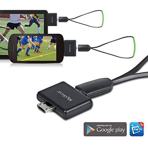 MyGica tv 튜너 for 관찰 ATSC 디지털 TV Anywhere You 고 with Micro-USB 커넥터 on 안드로이드 휴대용 or 패드 (PT681)